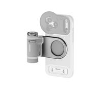 TILTA Khronos Lite Poignée de contrôle avec kit de montage magnétique compatible avec iPhone 17/iPhone Air/17 Pro/17 Pro Max, gris clair TKL-CHK-LG