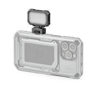 TILTA Khronos Mini panneau LED lumière du jour compatible avec boîtier iPhone 15 Pro/Pro Max Gris sidéral TK-MLP-DL-SG