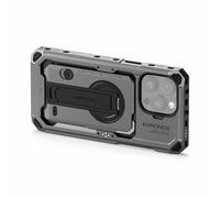 TILTA Khronos TK-IP16-PMFC-SG Cage de téléphone pour iPhone 16 Pro Max en alliage d'aluminium, stabilisateur de coque pour smartphone pour enregistrement vidéo/YouTube/diffusion en direct, gris