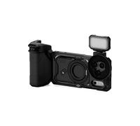 TILTA Khronos TK-IP17-PA-B Coque pour iPhone 17 Pro avec poignée Focus PD, polarisateur magnétique et panneau LED - Noir