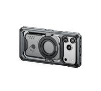 TILTA Khronos TK-IP17-PMFC-SG Coque pour iPhone 17 Pro Max avec lanière de téléphone et protecteur d'écran pour vidéaste vidéo - Gris sidéral