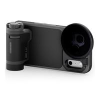 TILTA Khronos TKL-IP17-PB-B - Étui de téléphone compatible avec iPhone 17 Pro avec poignée de contrôle Lite, filtre ND et plaque arrière magnétique - Noir