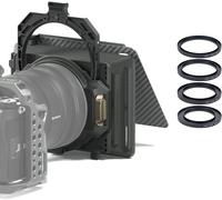 Tilta Mirage Matte Box Cadre De Filtre Circulaire 95Mm Pour Appareils Photo Reflex Numériques Sans Miroir, Avec Bague Adaptateur D'Objectif 67Mm/72Mm/77Mm/82Mm Mb-T16[Z2856]