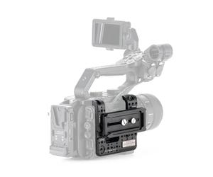 TILTA Plaque de montage latérale compatible avec Sony FX6, avec griffe, 1/4"-20 et 3/8"-16 avec points de localisation ES-T20-SMP