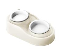 Tilted Cat Food Bowls | Raised Pet Bowls | Anti Vomiting Dog Bowls | Elevated Ceramic Pet Bowls | Non-Slip Double Pet Food Dishes Elegant and Stylish for Various Pets