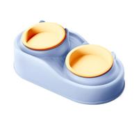 Tilted Cat Food Bowls | Raised Pet Bowls | Anti Vomiting Dog Bowls | Elevated Ceramic Pet Bowls | Non-Slip Double Pet Food Dishes Elegant and Stylish for Various Pets