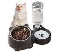 Tilted Dog Bowl Set, Cats Dogs Food Bowls, Pet Feeding Solution, Elevated Pet Bowls, Small Medium Pet Bowls, Easy Clean Pet Bowls 10,43 x 4,72 x 3,03 inches for Cats, Dogs, Small to Medium Pets