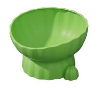 Tilted Pet Feeding Bowl, Raised Water and Food Dish, Anti-Tip High Base Feeder, Large Caliber for Dry and Wet Food, Ideal for Pets Eating Butter or Soft Foods, 5,59 x 3,54 in