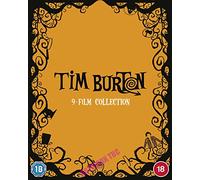 Tim Burton 9-Film Collection Blu-Ray 2022 Region Free