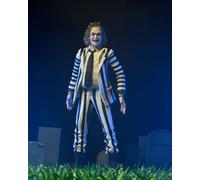TIM BURTON FIGURINE BEETLEJUICE 1988 STRIP SUIT 18cm NECA