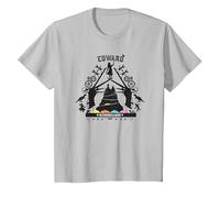 Tim Burton's Edward Scissorhands Kim Ice Sculpture T-Shirt, Enfant, Argent, 4 Ans