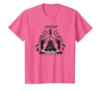 Tim Burton's Edward Scissorhands Kim Ice Sculpture T-Shirt, Enfant, Rose Chiné, 4 Ans