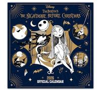 Tim Burton's The Nightmare before Christmas - Offizieller Kalender 2026: Original Danilo-Kalender [Mehrsprachig] [Kalender]