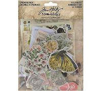 Tim Holtz Advantus Ephemera Pack Idea-O FIELDNOTES, Papier cartonné, Notes de Terrain, Taille unique
