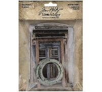 Tim Holtz Advantus Idea-Ology Lot de 10 cadres de plinthe pour fenêtre Multicolore