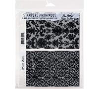 Tim Holtz Cling Stamps 7"X8.5"-Tapestry