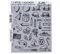 Tim Holtz Collection Tampons En Caoutchouc (17,7 X 21,6 Cm), Étiquettes Encadrées