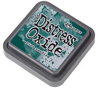 Ranger Tim Holtz Distress Oxide Brushed Corduroy-a 2x2 Raised Pad, with Water-Reactive Dye Ink Détresse Oxyde Les Tampons d'encre, Gris, 7,6 x 7,6 cm