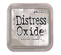Ranger Tim Holtz Distress Oxyde Pierre Ponce - Un Tampon encreur surélevé de 2 x 2, avec Encre teintée réactive à l'eau Détresse Pumice Stone, Orange, 7, 6 x 7, 6 cm