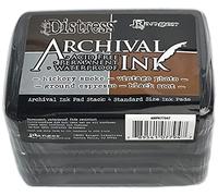 Tim Holtz Distress Archival Ink Pad Stack-Basics MPK77947