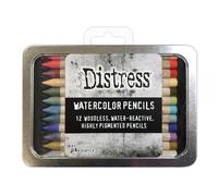 Tim Holtz Distress Lot de 6 crayons aquarelle