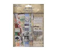 Tim Holtz Idea-Ology Collage Strips 1.5"X6" 30/Pkg-