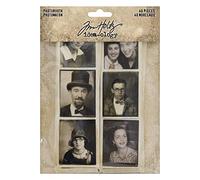 Tim Holtz, Advantus Photobooth Vintage Noir et Blanc