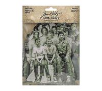 Tim Holtz Idea-Ology - Poupée en papier - Groupes, 94137