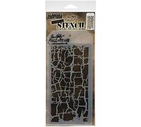 Tim Holtz Layered Stencil 4.125"X8.5"-Grid Dot