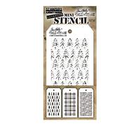 Tim Holtz Mini Layered Stencil Set 3/Pkg-Set #32