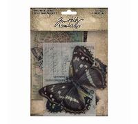 Tim Holtz Objets Transparents Artisanat en Papier, Multicolore