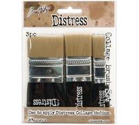 Tim Holtz Ranger Distress Lot de 3 pinceaux de Collage