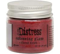 Tim Holtz - Ranger Ranger - Tim Holtz Distress Glaze Cuite, Brique chauffée, 1 oz jar