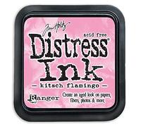 Tim Holtz - Ranger Tim Holtz-Distress Tampon encreur Kitsch Flamant rose 3 x 3