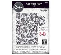 Tim Holtz Sizzix Botanical 3D Texture Fades Classeur de gaufrage Format A5