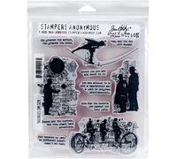 Tim Holtz - Stampers Anon Cling RBBR Set Theories, multicolore, taille unique