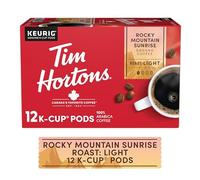 Tim Hortons KCUPS Café 100 % arabica Rocky Mountain Sunrise 12 carats
