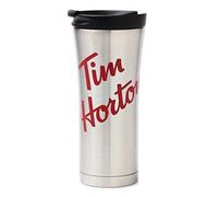 Tim Hortons Mug de voyage en acier inoxydable.