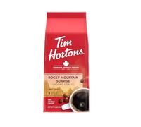 Tim Hortons Sac moulu de 340 ml, légèrement torréfié Rocky Mountain Sunrise 100 % Arabica