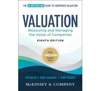 Tim Koller Marc Goedhart David Wessels Valuation (Relié) Wiley Finance