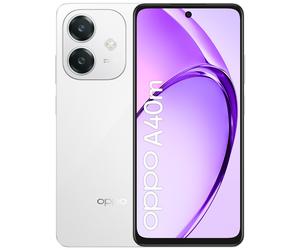 TIM OPPO A40M 6.67" Double SIM Android 14 4G USB Type-C 8 Go 256 Go 5100 mAh Blanc