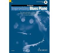 Tim Richards – Improvising Blues Piano – Recueil + enregistrements en ligne – Schott
