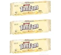 Tim Tam White Lot de 3 biscuits au chocolat 165 g