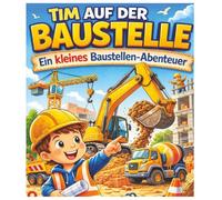 Tim und die große Baustelle: Eine spannende Kinder-Geschichte über Bagger, Kräne und Bauarbeiter