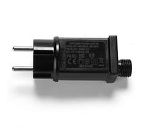 Timagebreze Adaptateur Secteur 12V 12W Toujours Lumineux/Clignotant Chauffeur LED de Puissance Adaptateur Secteur éTanche IP44