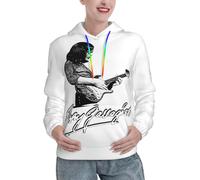 Timbaillery Rory Singer Gallagher Sweat à capuche pour femme - Décontracté à manches longues - Cadeau de fan de musique rock vintage - Pull chaud pour concerts, streetwear et style quotidien, In-6, S