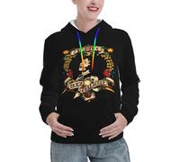 Timbaillery Rory Singer Gallagher Sweat à capuche pour femme - Décontracté à manches longues - Cadeau de fan de musique rock vintage - Pull chaud pour concerts, streetwear et style quotidien, In-3, L