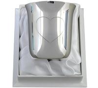 Timbale Coeur (métal argenté) dans son coffret