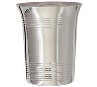 Timbale Filets personnalisable (métal argenté) dans son coffret