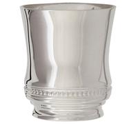 Timbale Perles personnalisable (métal argenté) dans son coffret